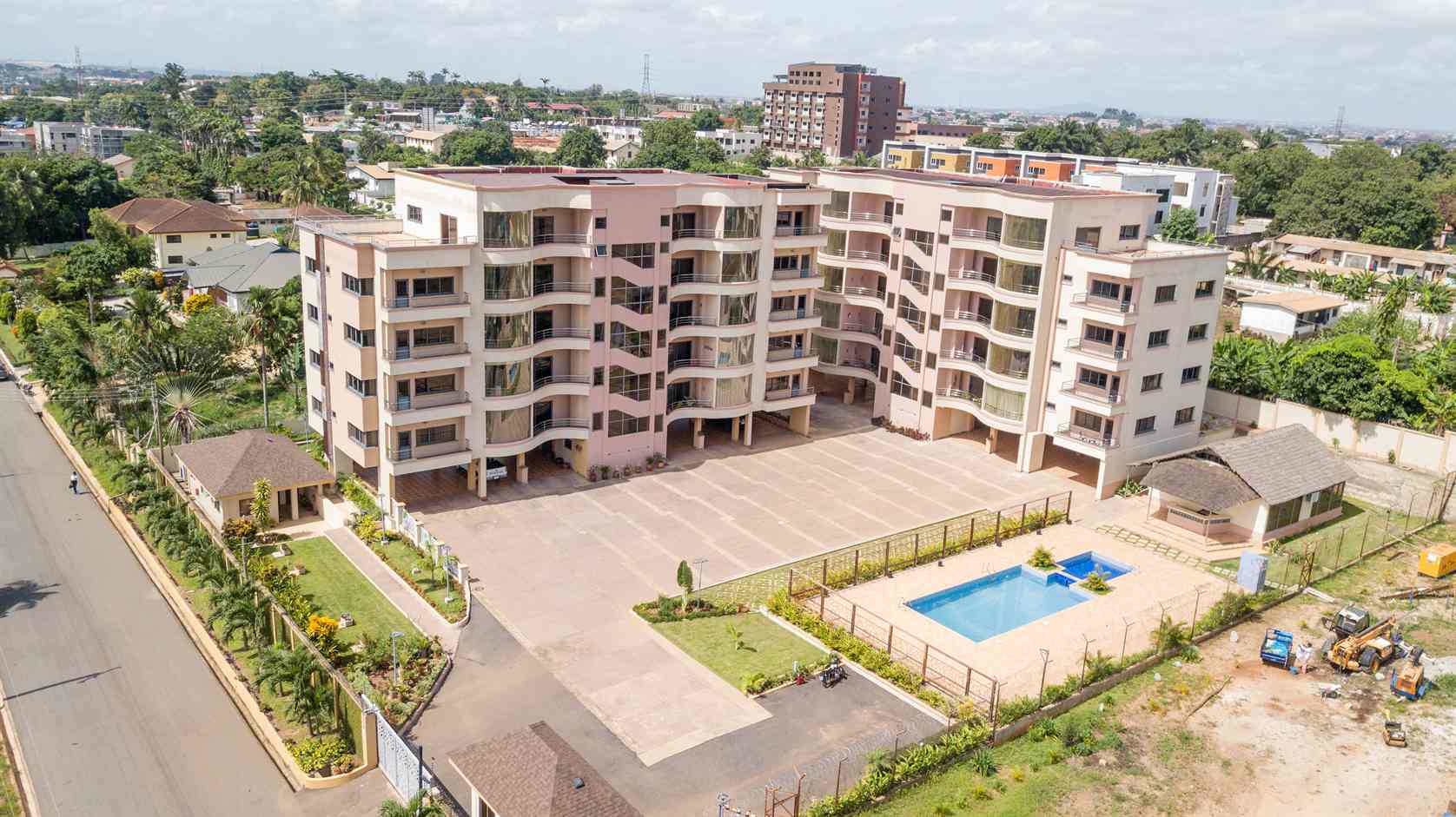 Construction of Royal Golf Views - Kumasi
