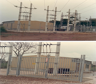 Civil works for 5No. Substations