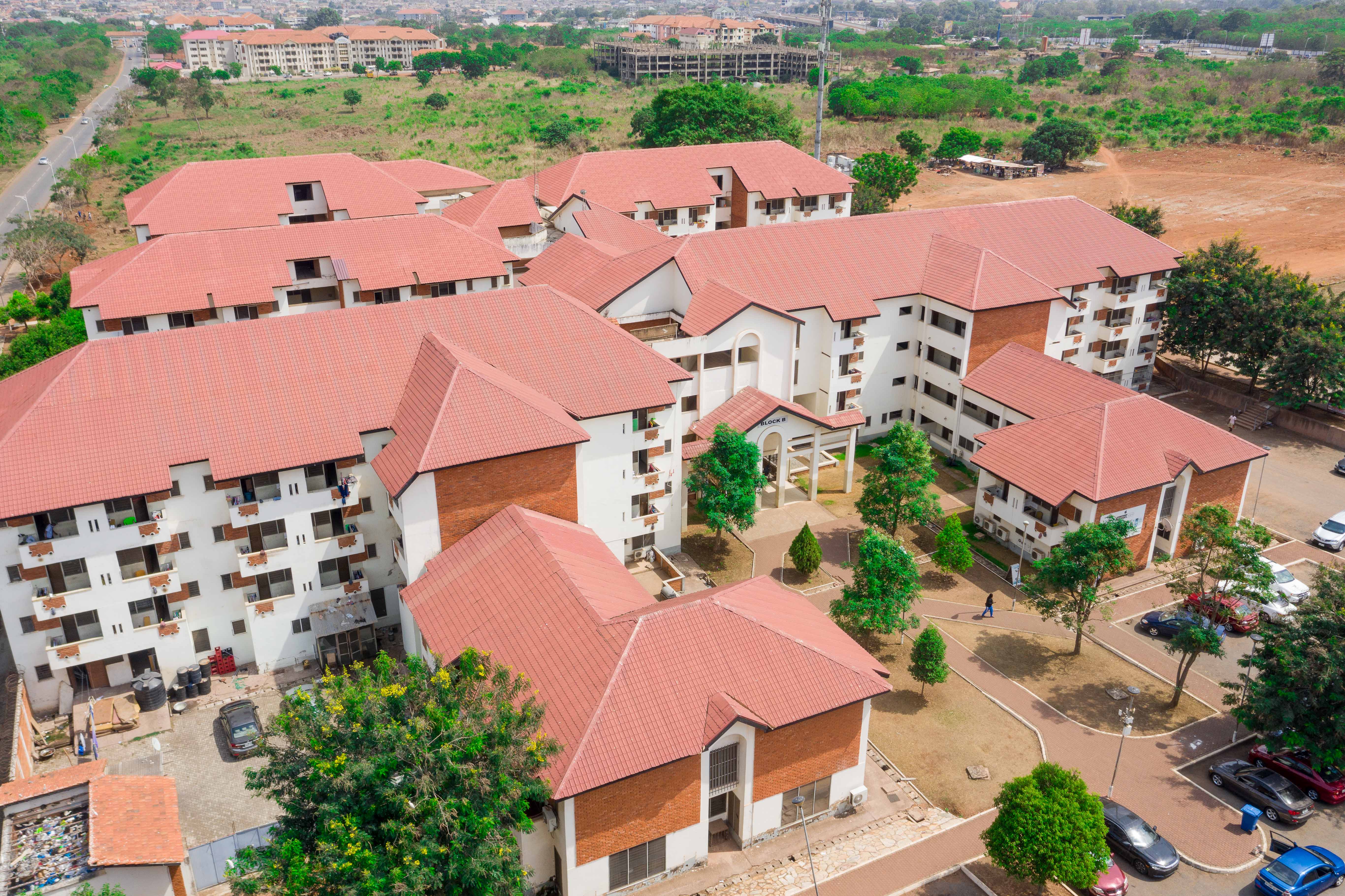 Construction of Legon Hostels -  Accra